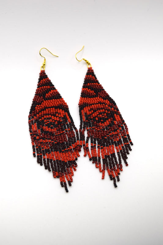 Red Rose - The Beaded Coven