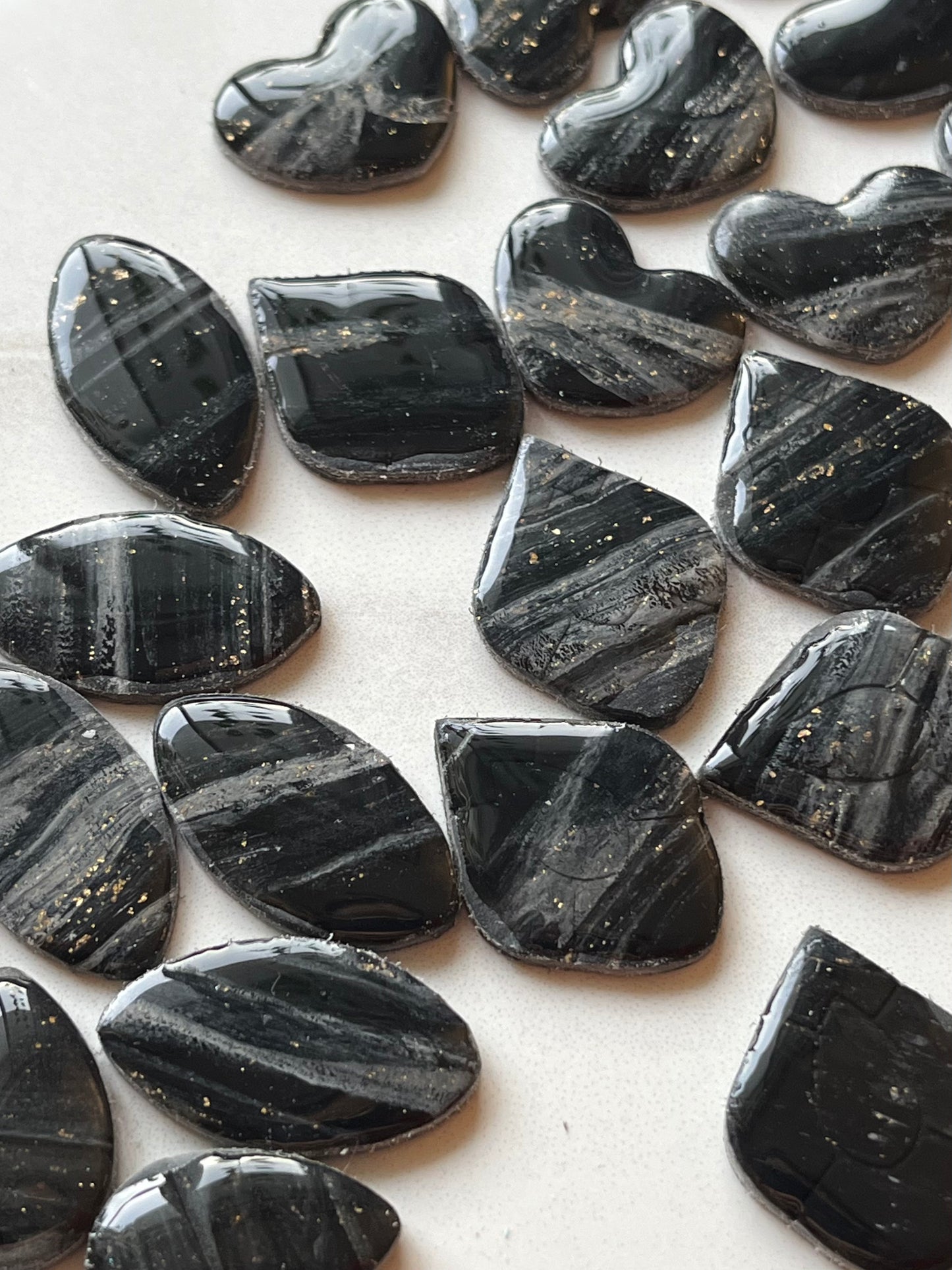 Cabs faux marbre noir