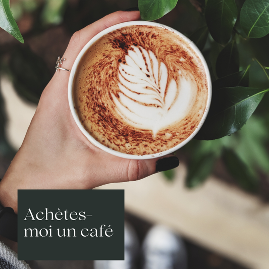 Soutenez moi avec un café