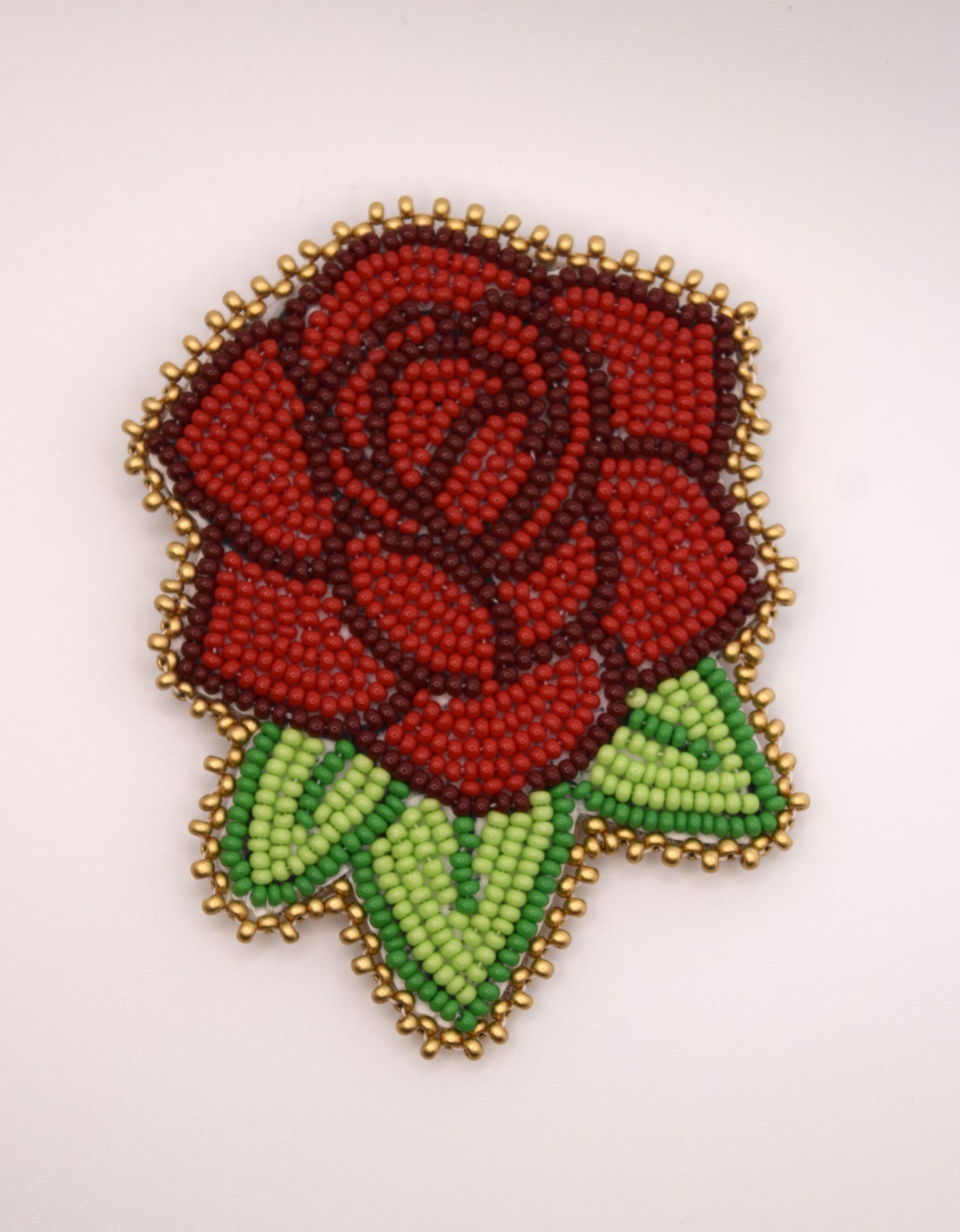 BROCHE : Rose