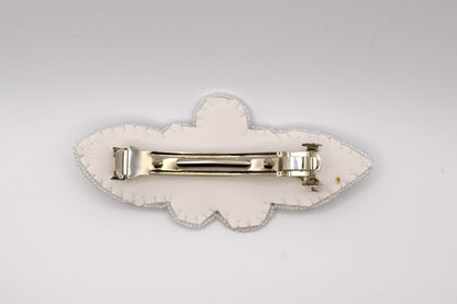 FLORAL HAIR BARRETTE