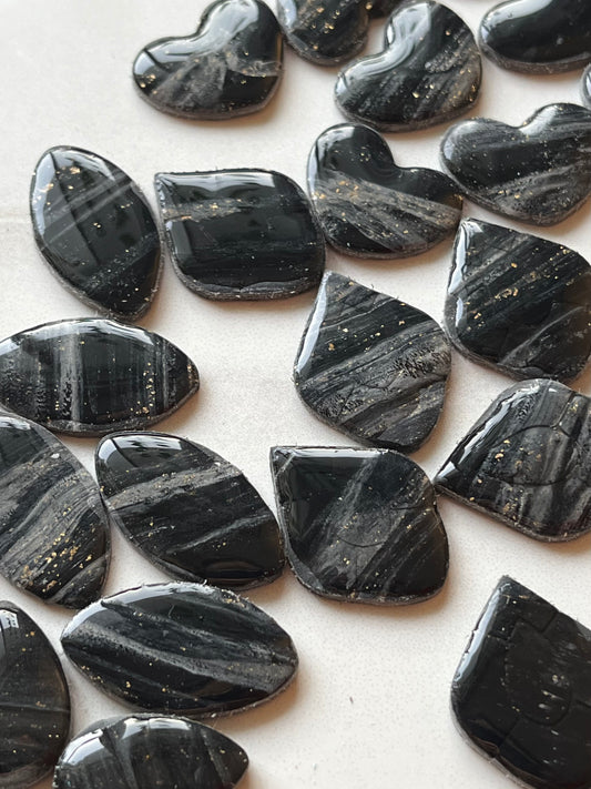 Cabs faux marbre noir