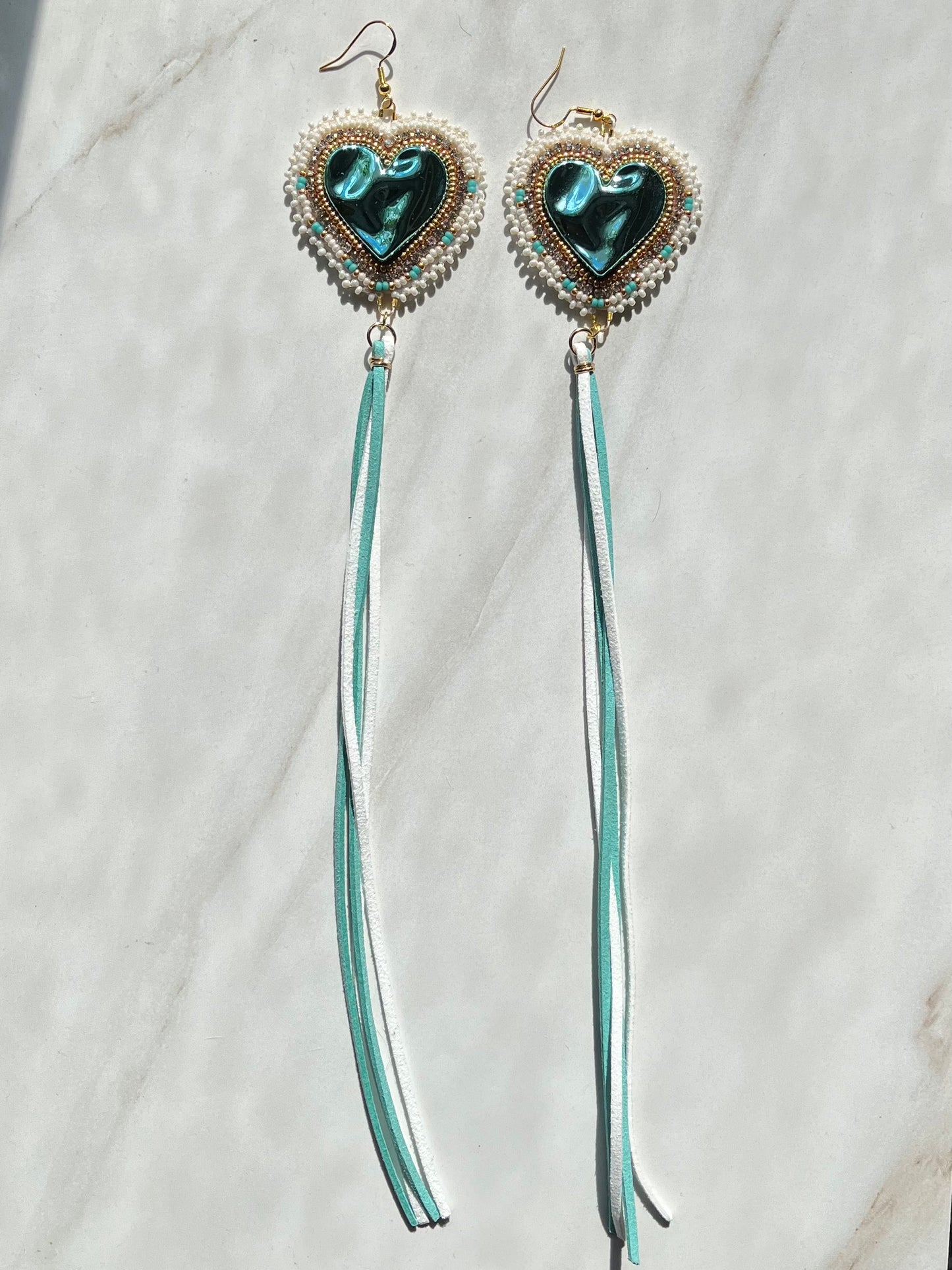 Coeur turquoise