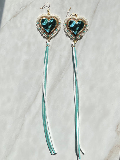 Coeur turquoise