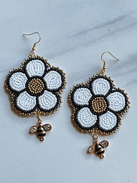 Marguerites + Abeilles